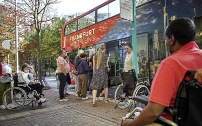 Mit dem Bus durch Sachsenhausen